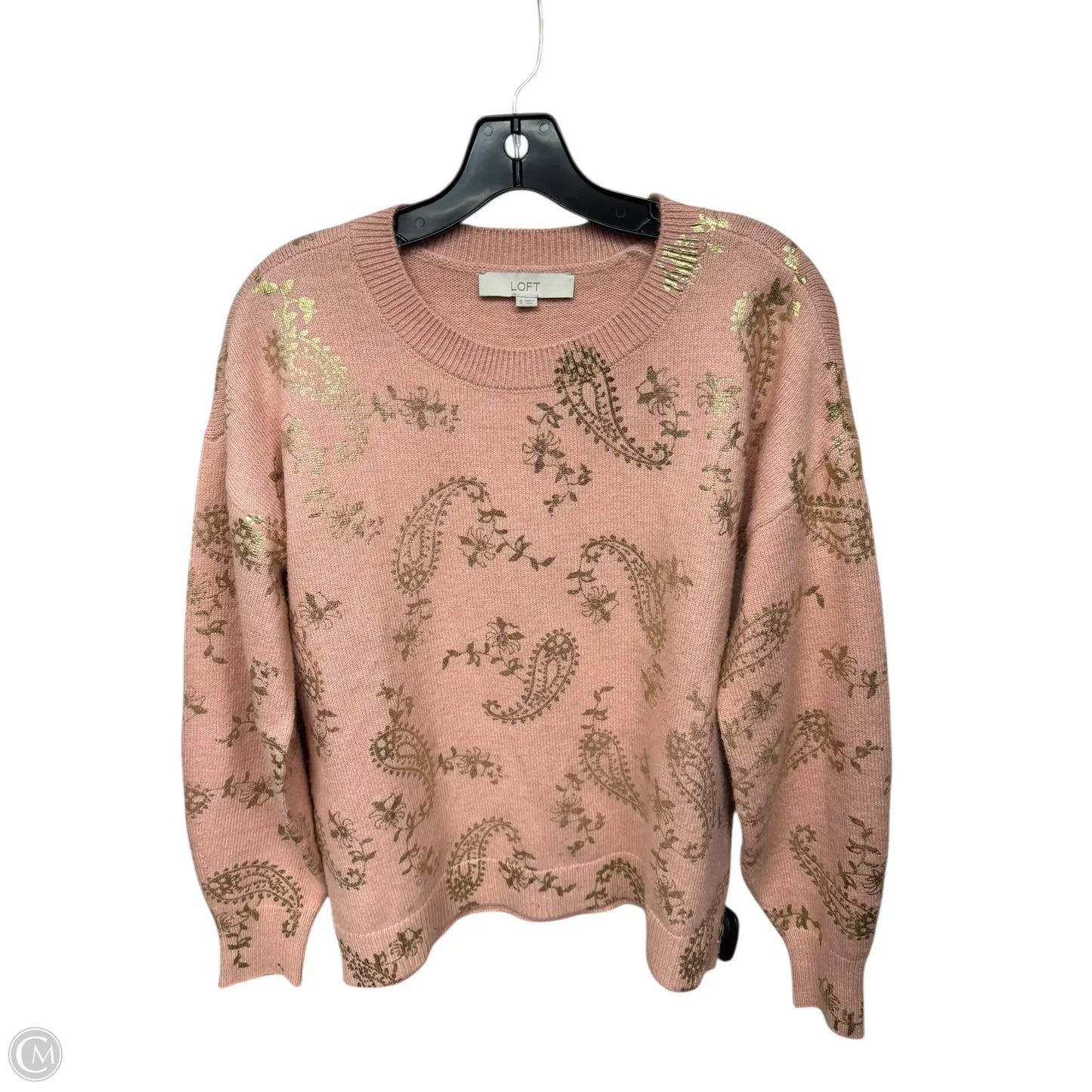 Sweater By Loft In Peach, Size: S