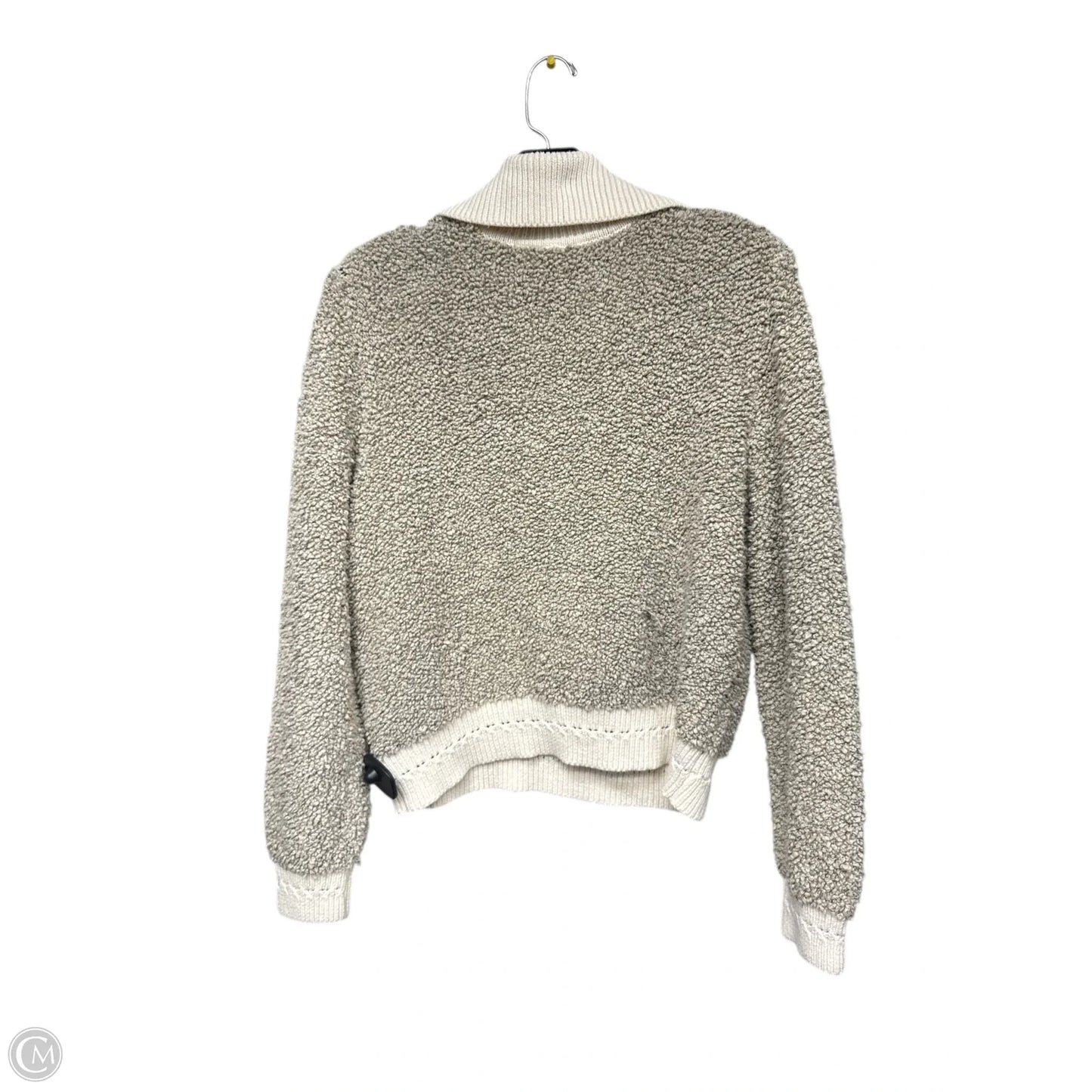 Sweater By Moth In Cream & Tan, Size: L