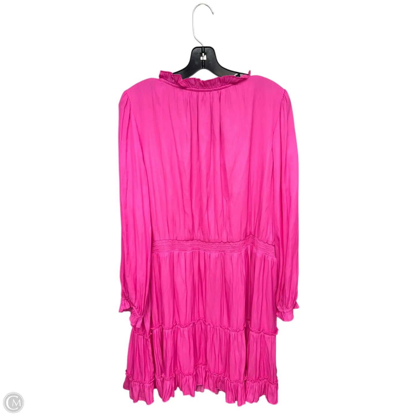 Dress Casual Midi By Skies Are Blue In Pink, Size: 2x