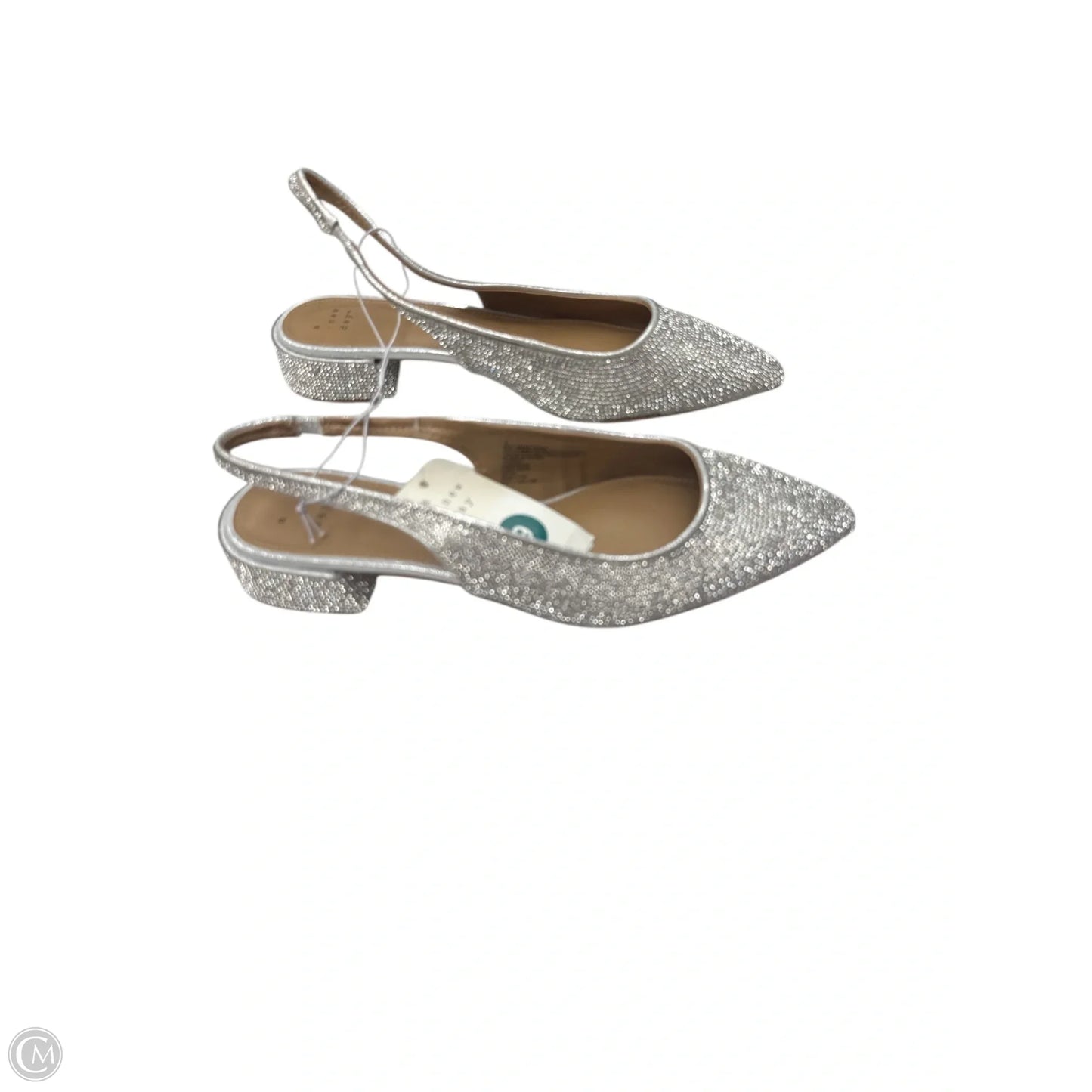 Shoes Flats By A New Day In Silver, Size: 9