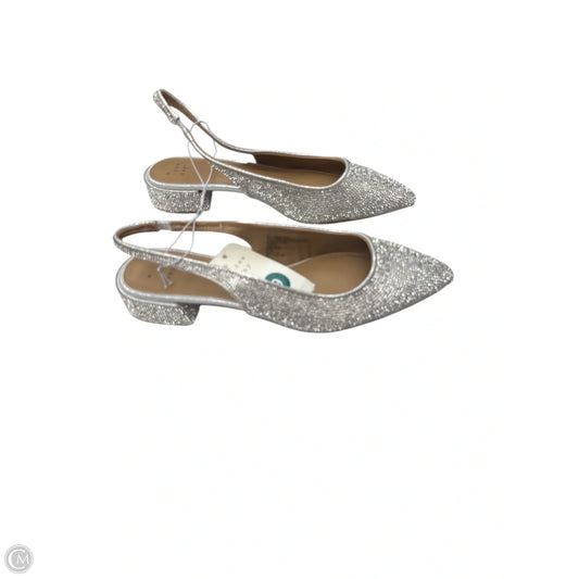 Shoes Flats By A New Day In Silver, Size: 9