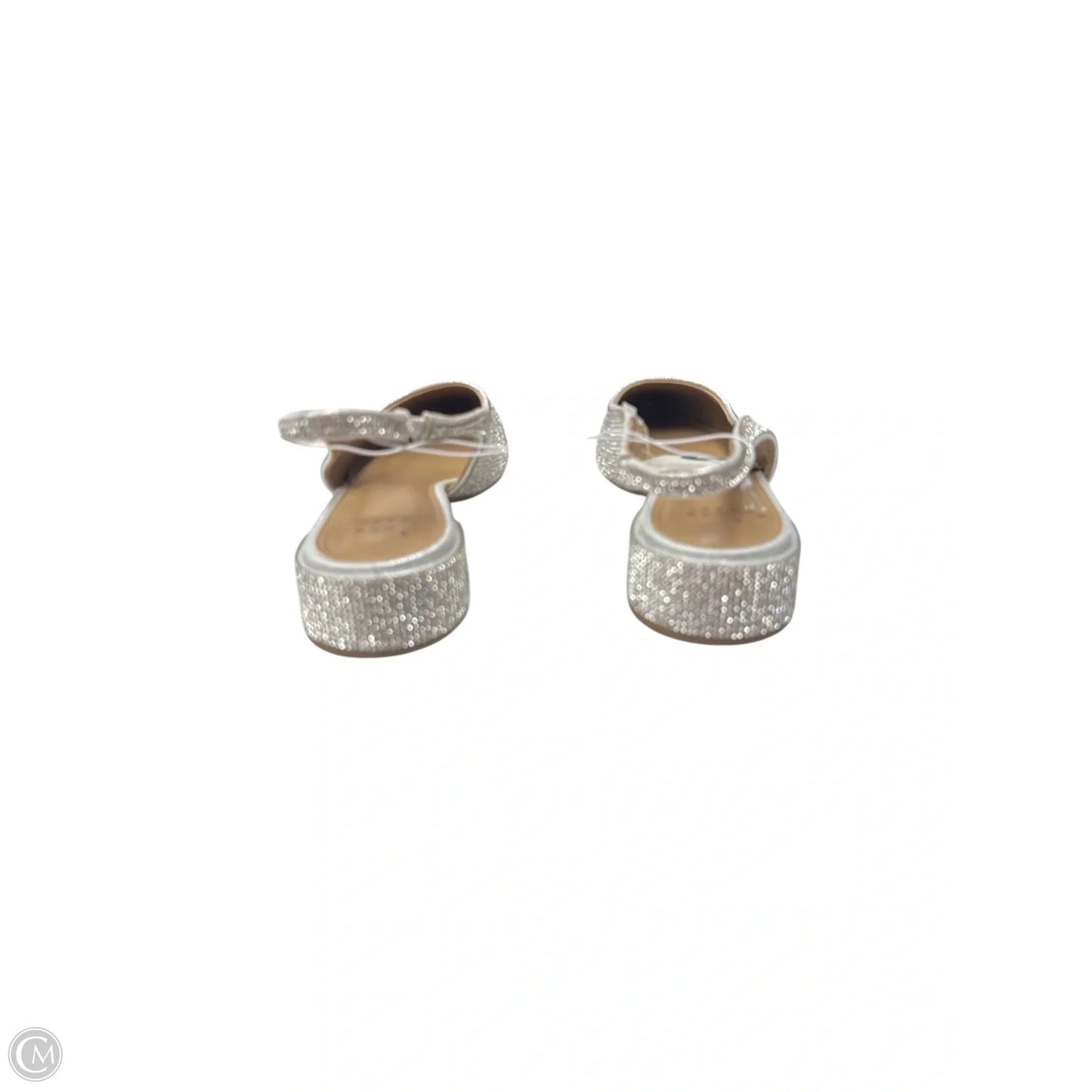 Shoes Flats By A New Day In Silver, Size: 9