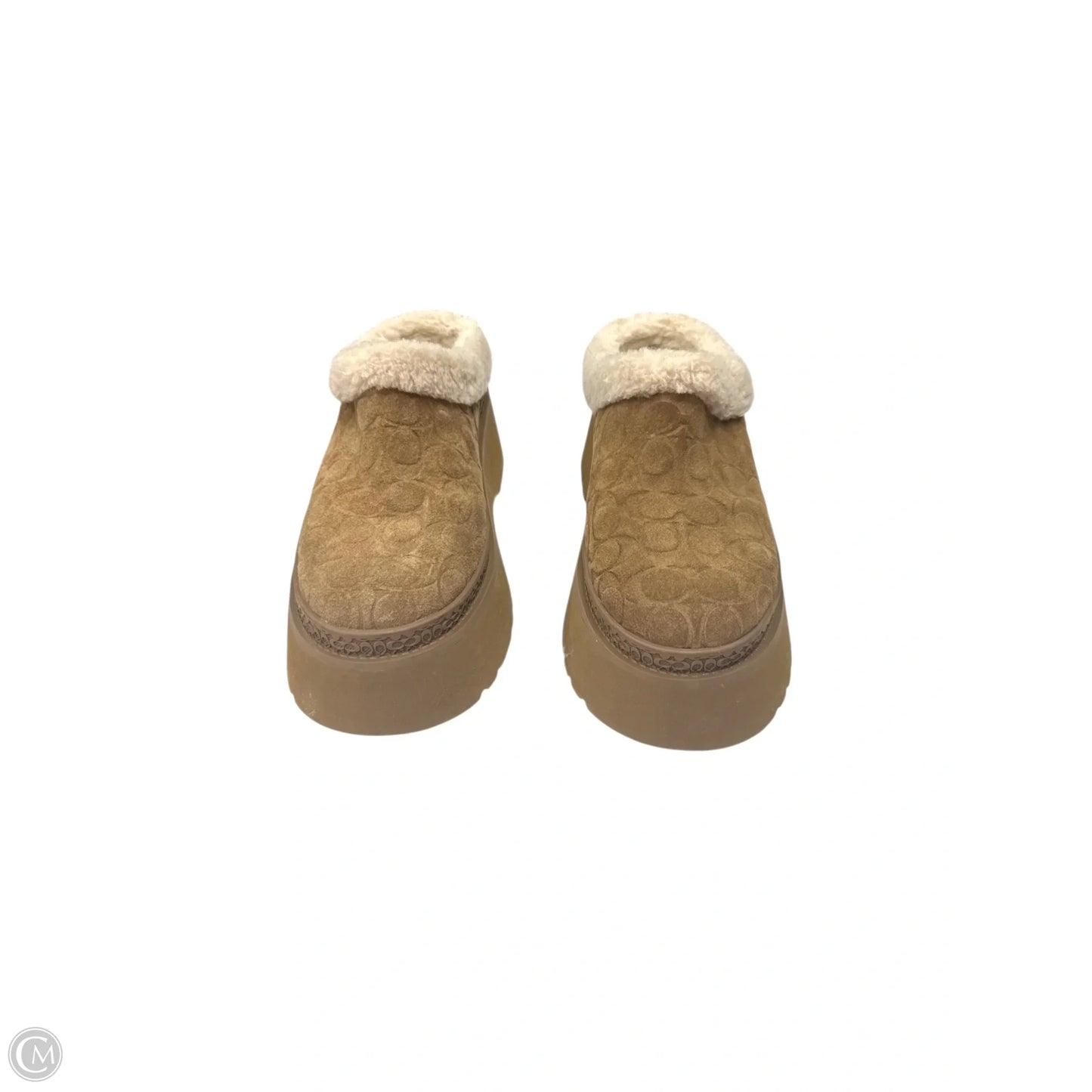 Shoes Designer By Coach In Brown, Size: 10