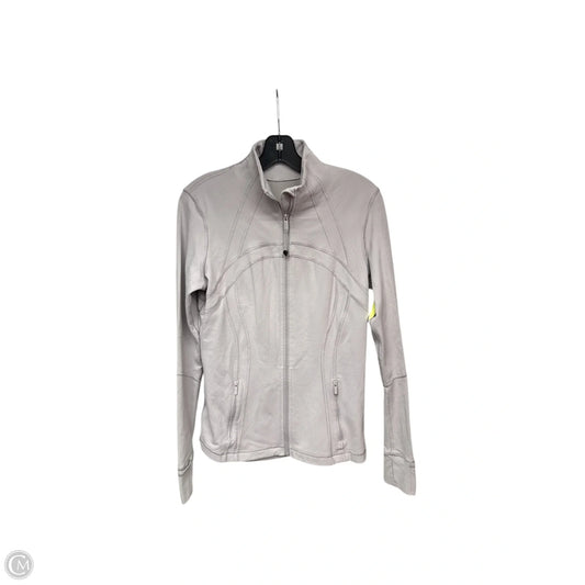 Athletic Jacket By Lululemon In Purple, Size: 10