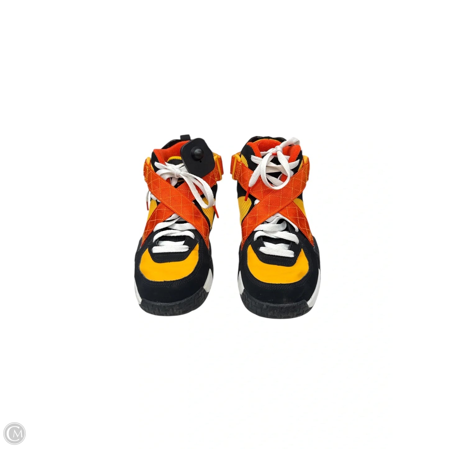 Shoes Athletic By Nike In Black & Orange, Size: 8