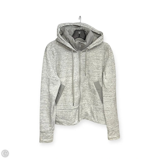 Athletic Jacket By Athleta In Grey, Size: S