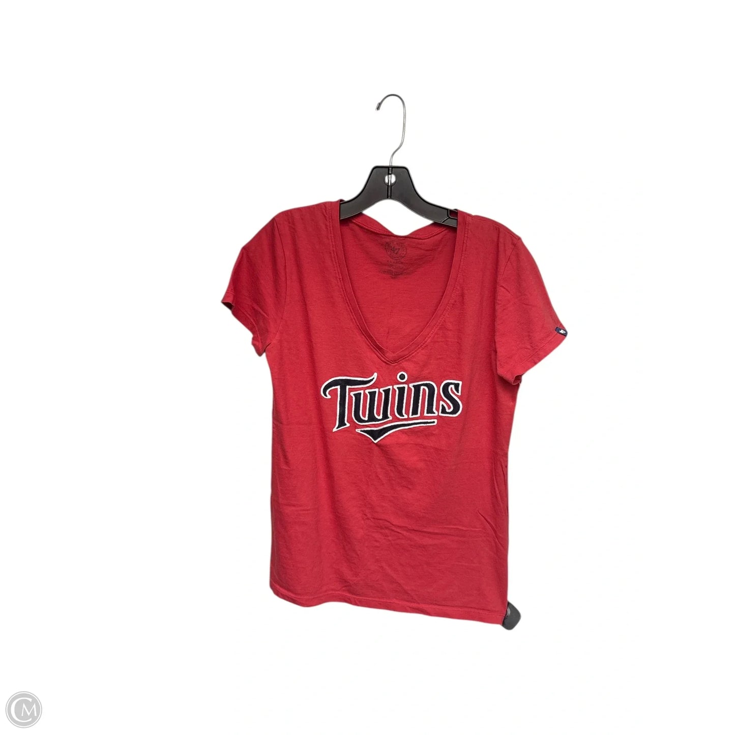 Athletic Top Short Sleeve By Clothes Mentor In Red, Size: Xl