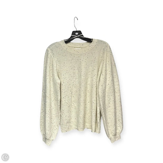 Sweater By Lc Lauren Conrad In Cream, Size: L