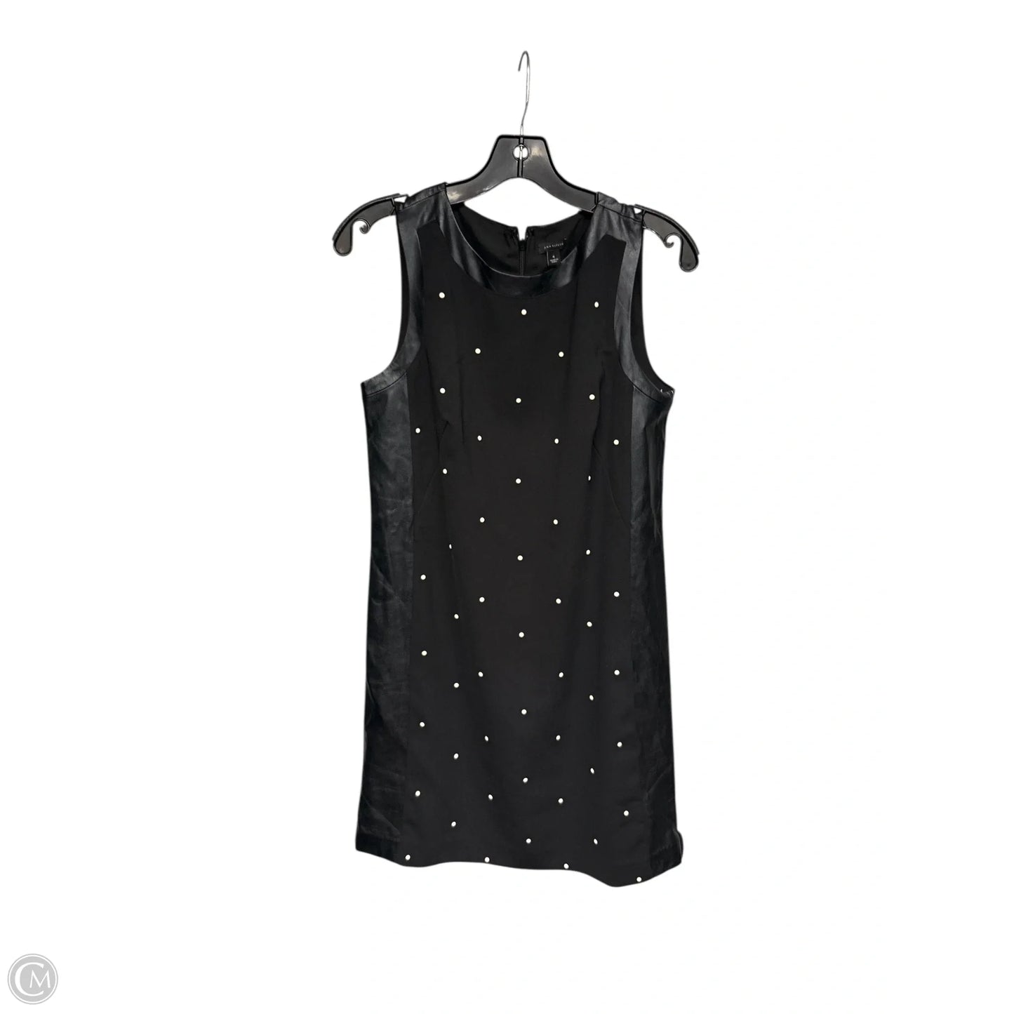 Dress Party Midi By Ann Taylor In Black, Size: 4