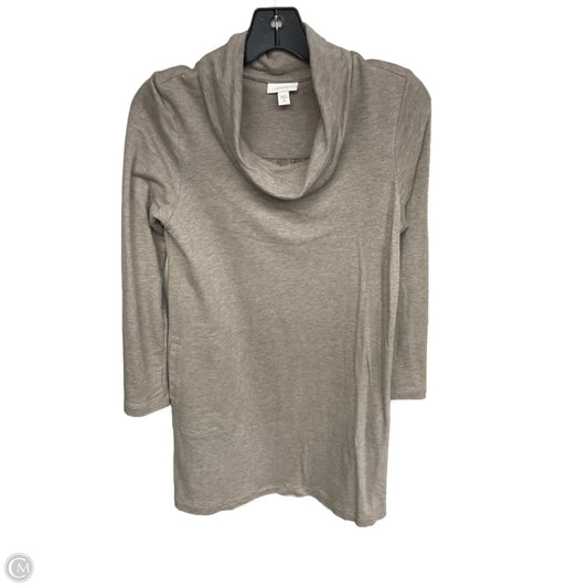 Dress Casual Midi By Pure Jill In Taupe, Size: Xsp