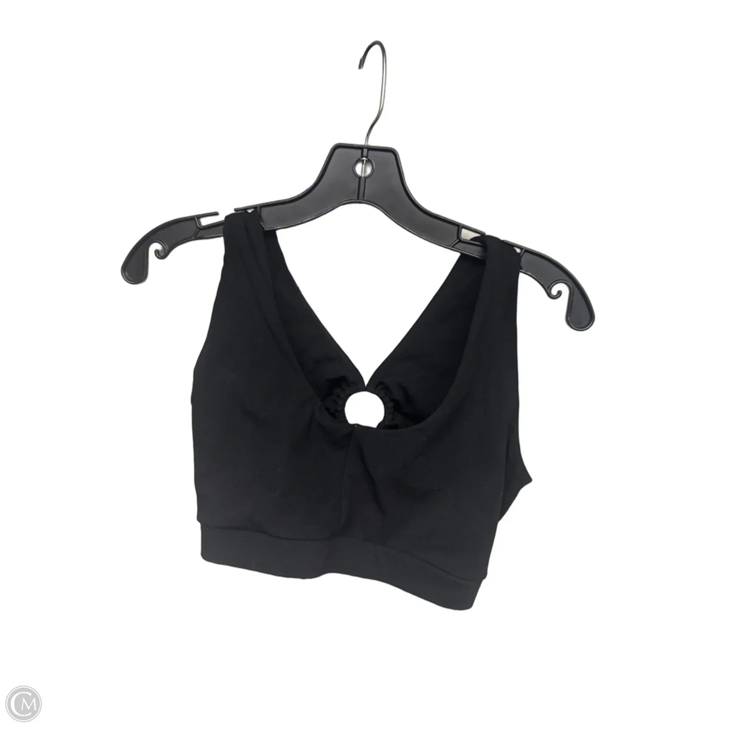 Athletic Bra By Clothes Mentor In Black, Size: M