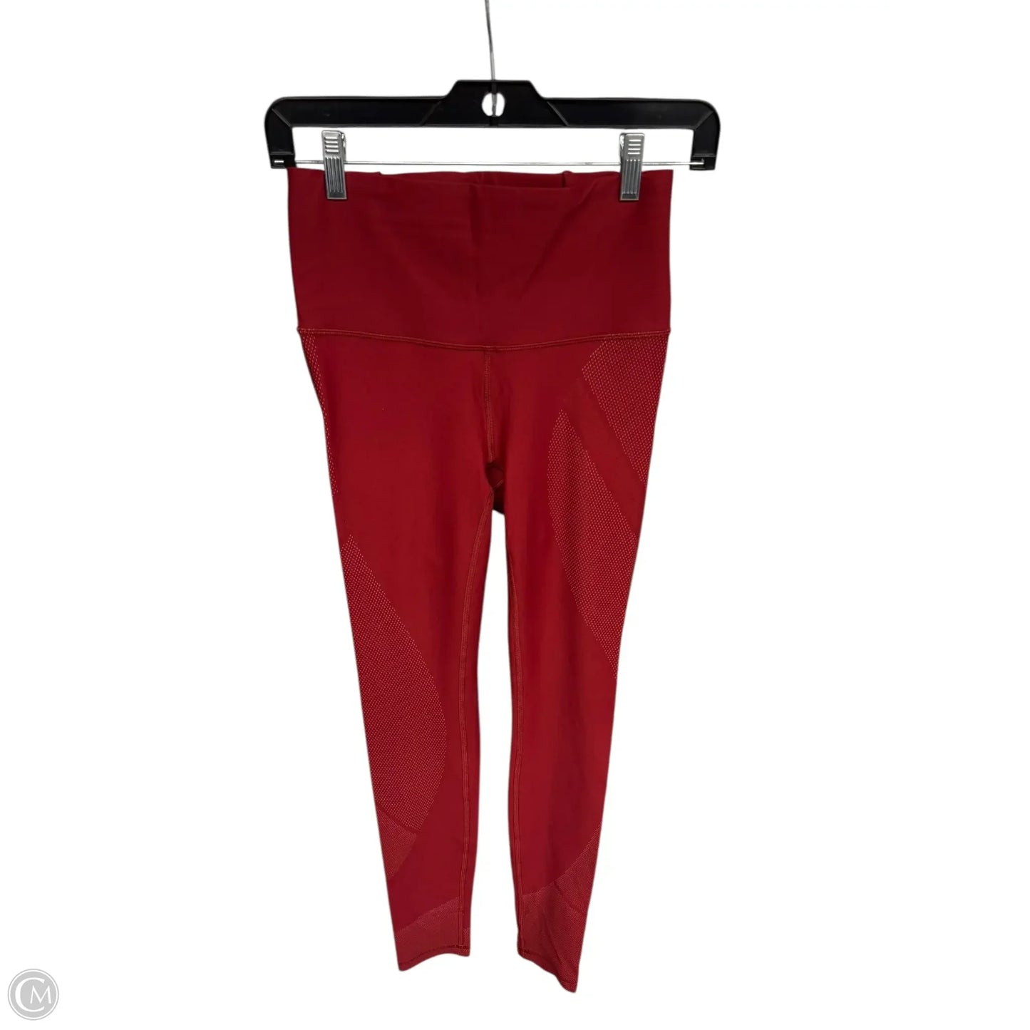 Athletic Leggings By Lululemon In Red, Size: 6