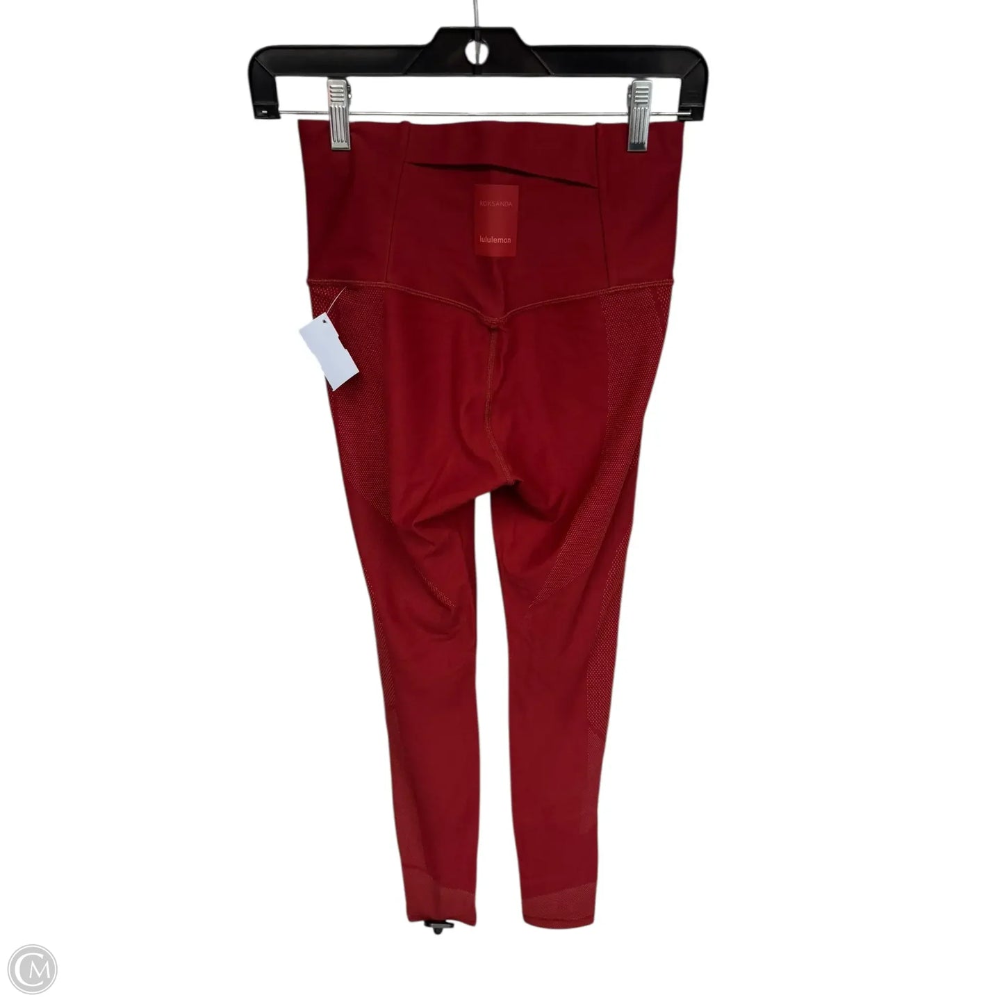 Athletic Leggings By Lululemon In Red, Size: 6