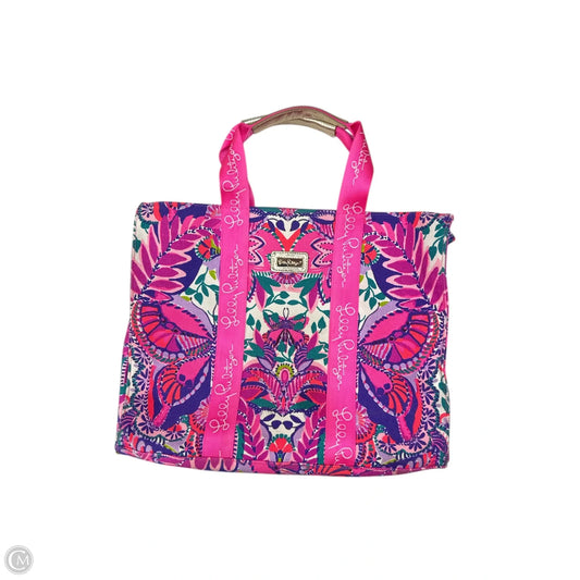 Tote Designer By Lilly Pulitzer, Size: Large
