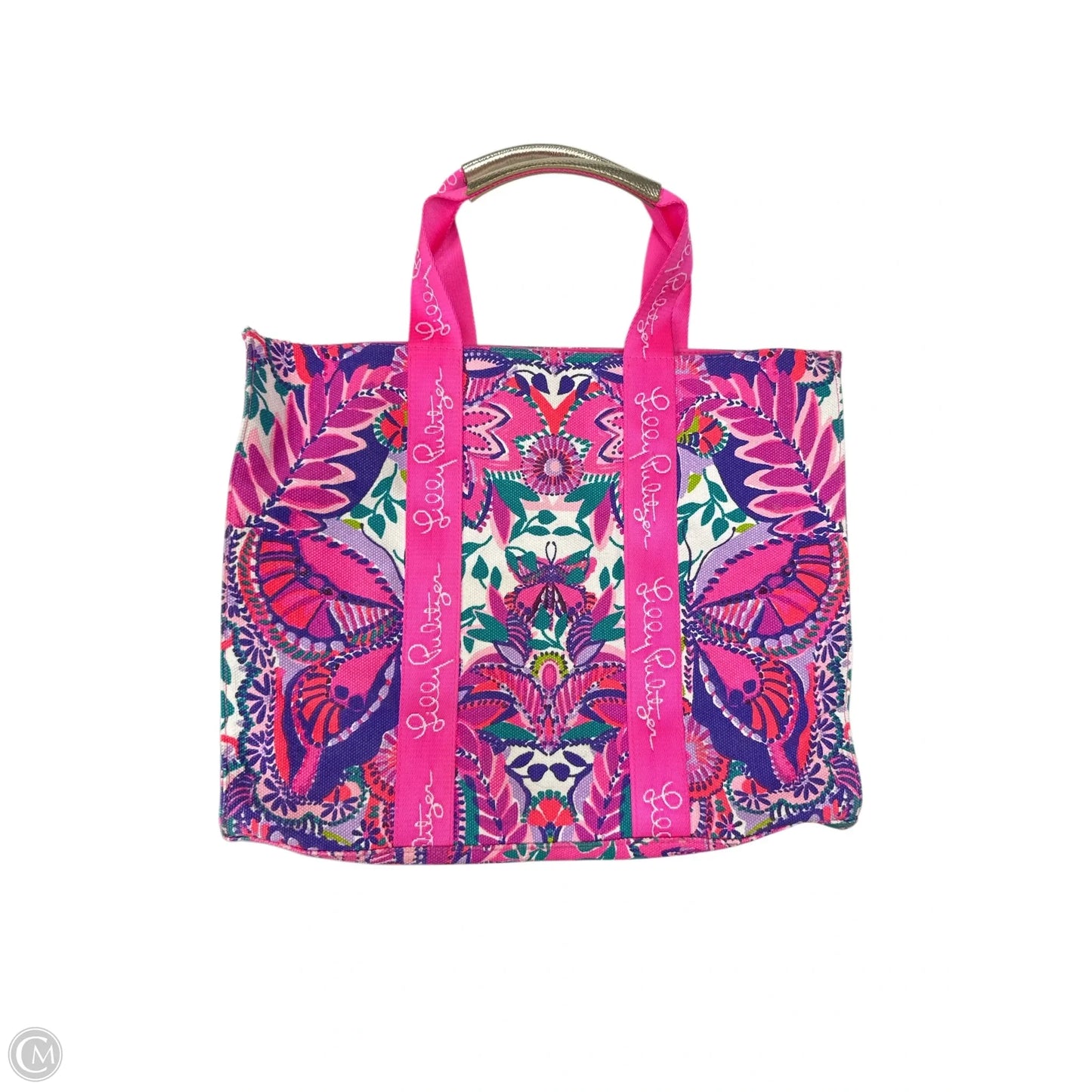 Tote Designer By Lilly Pulitzer, Size: Large