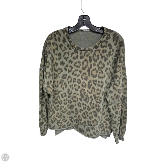 Sweater By Clothes Mentor In Animal Print, Size: S