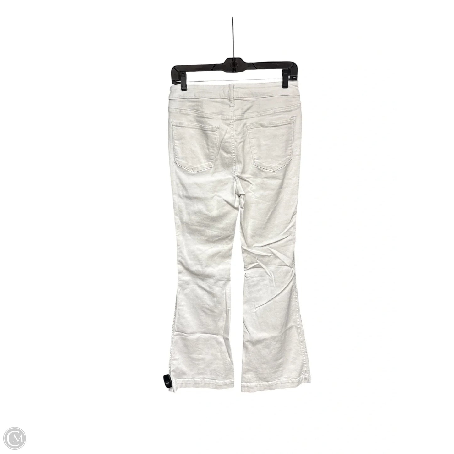 Jeans Flared By Altard State In White Denim, Size: 4