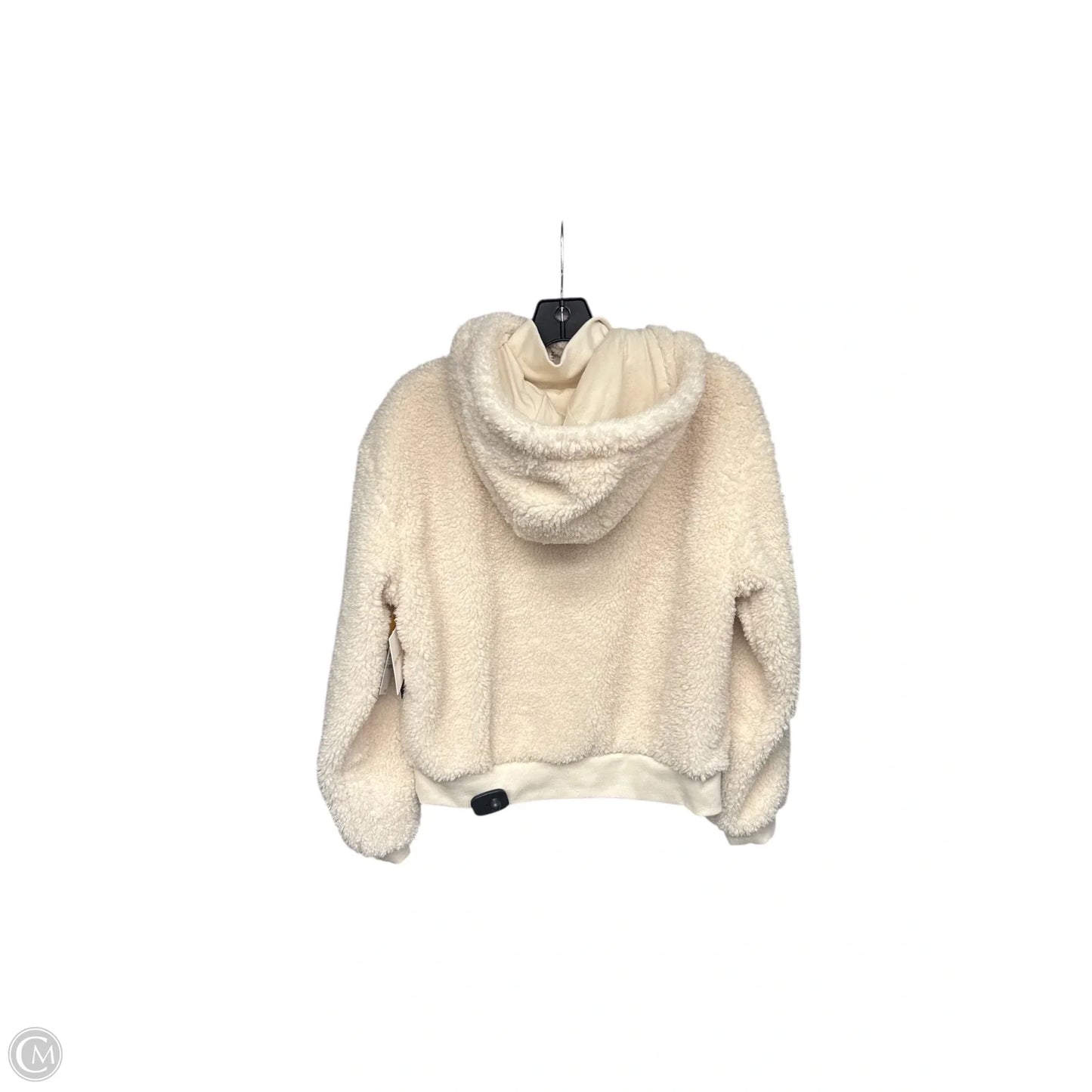 Jacket Faux Fur & Sherpa By Beyond Yoga In Cream, Size: S
