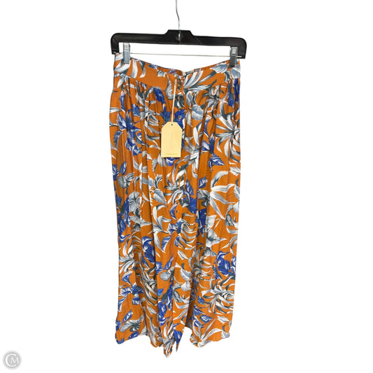 Skirt Maxi By Clothes Mentor In Blue & Orange, Size: M