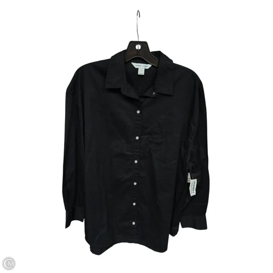 Top Long Sleeve By Old Navy In Black, Size: S