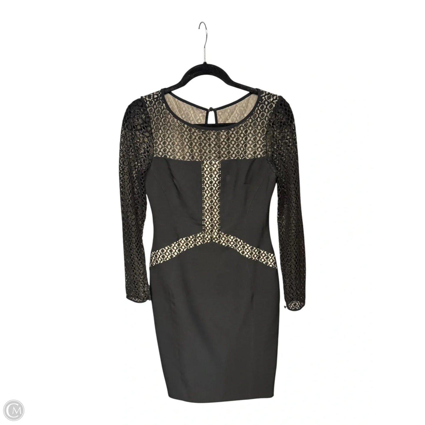 Dress Party Midi By Maggy London In Black, Size: 6