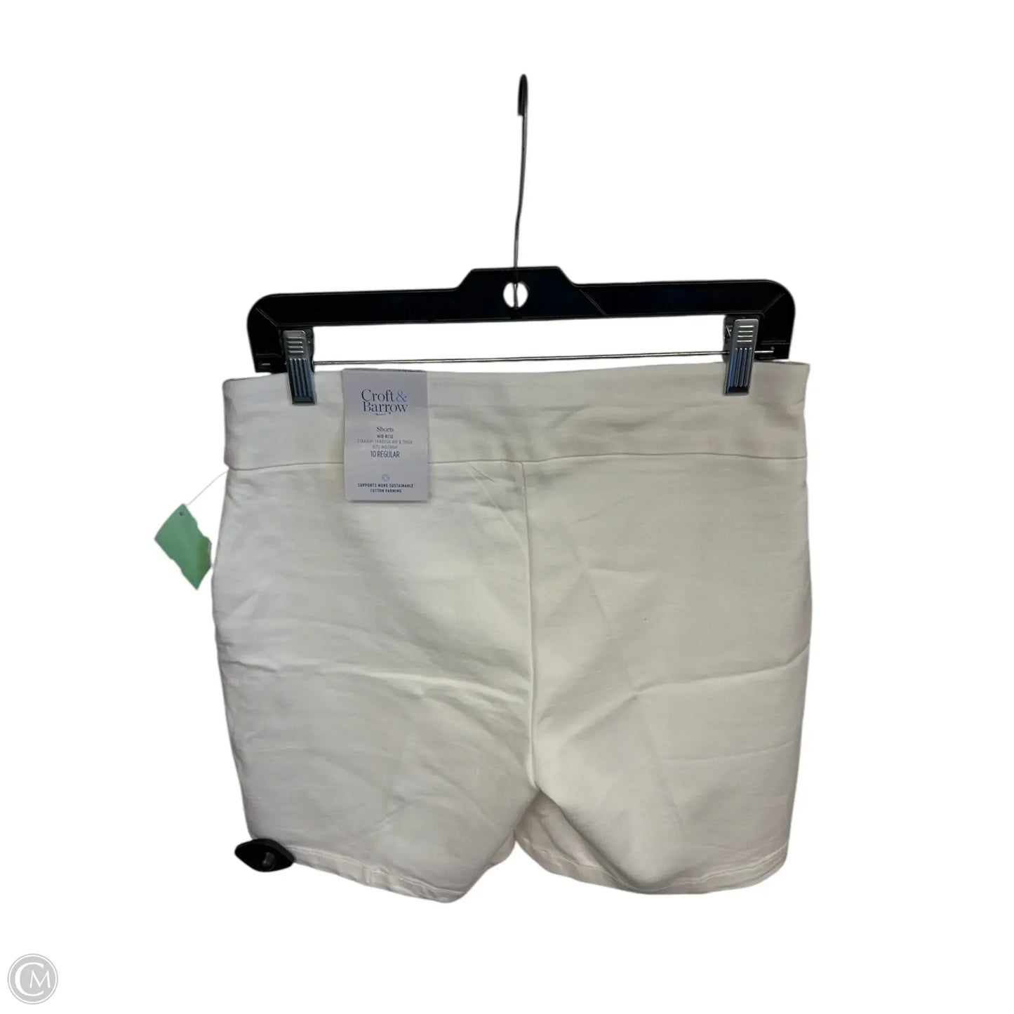 Shorts By Croft And Barrow In White, Size: M