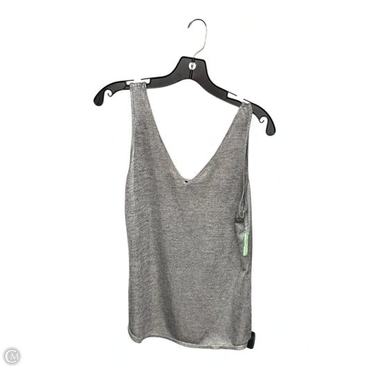 Tank Top By White House Black Market In Silver, Size: S