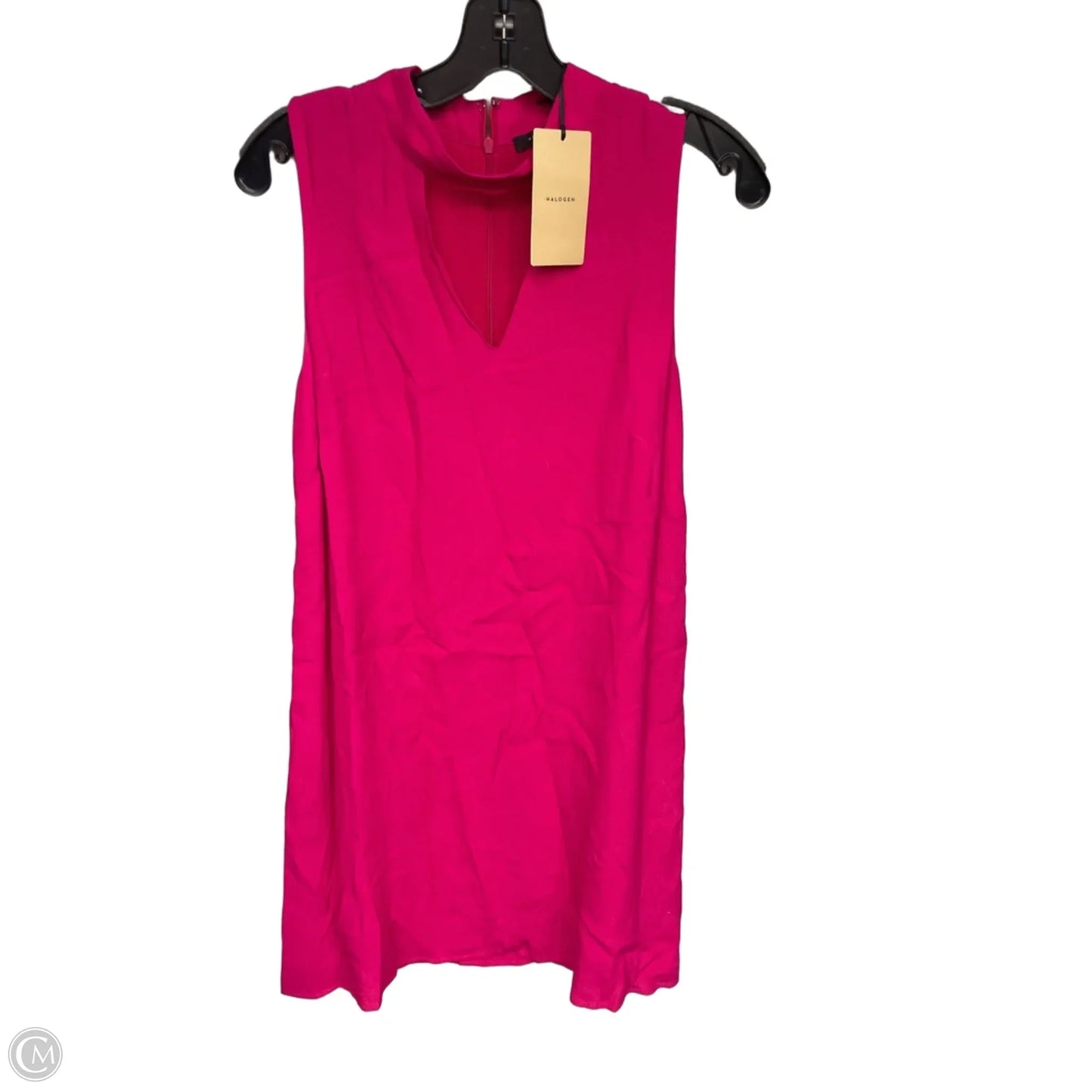 Dress Casual Midi By Halogen In Pink, Size: 6