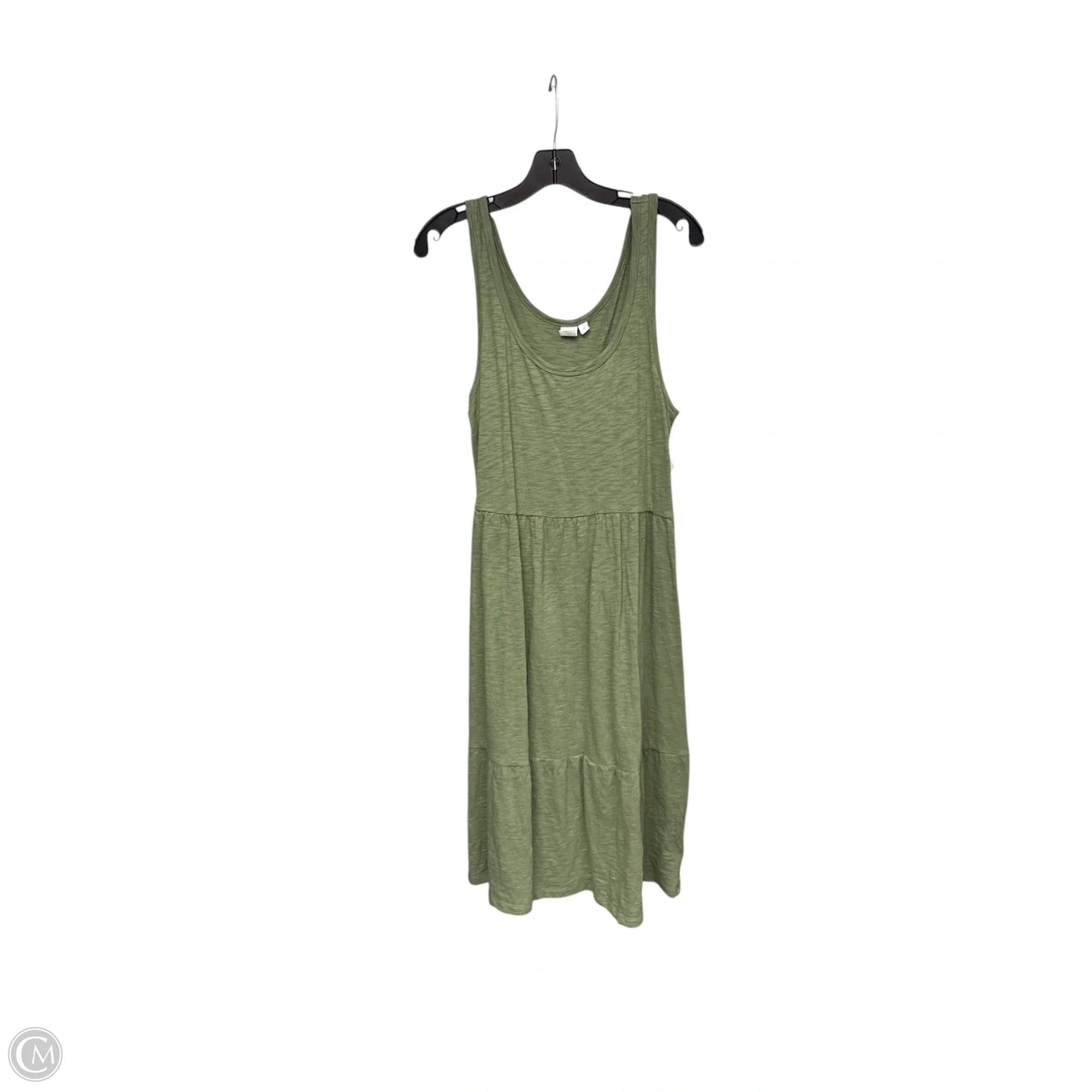 Dress Casual Maxi By Gap In Green, Size: M