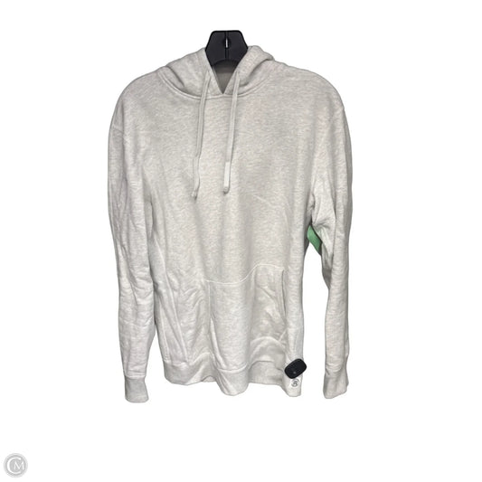 Sweatshirt Hoodie By Cmb In Grey, Size: M
