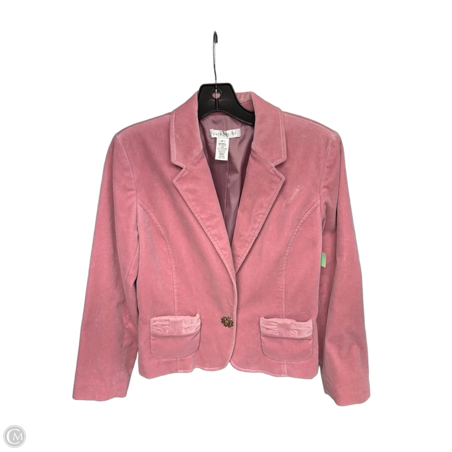Blazer By Clothes Mentor In Pink, Size: 8