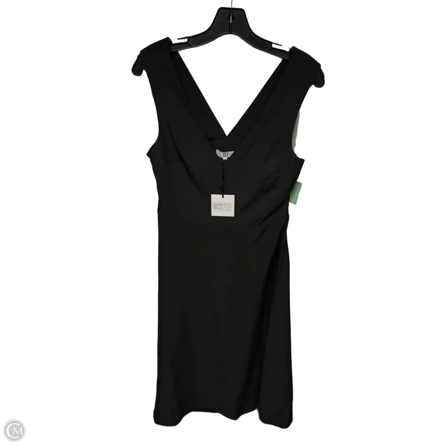 Dress Casual Maxi By Clothes Mentor In Black, Size: 14
