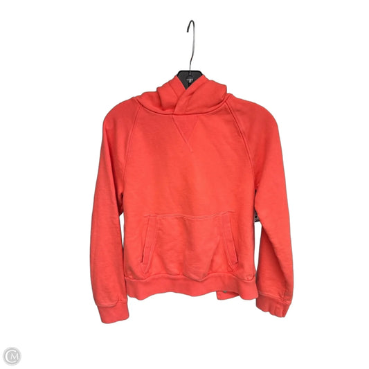 Athletic Sweatshirt Hoodie By Athleta In Orange, Size: Xs