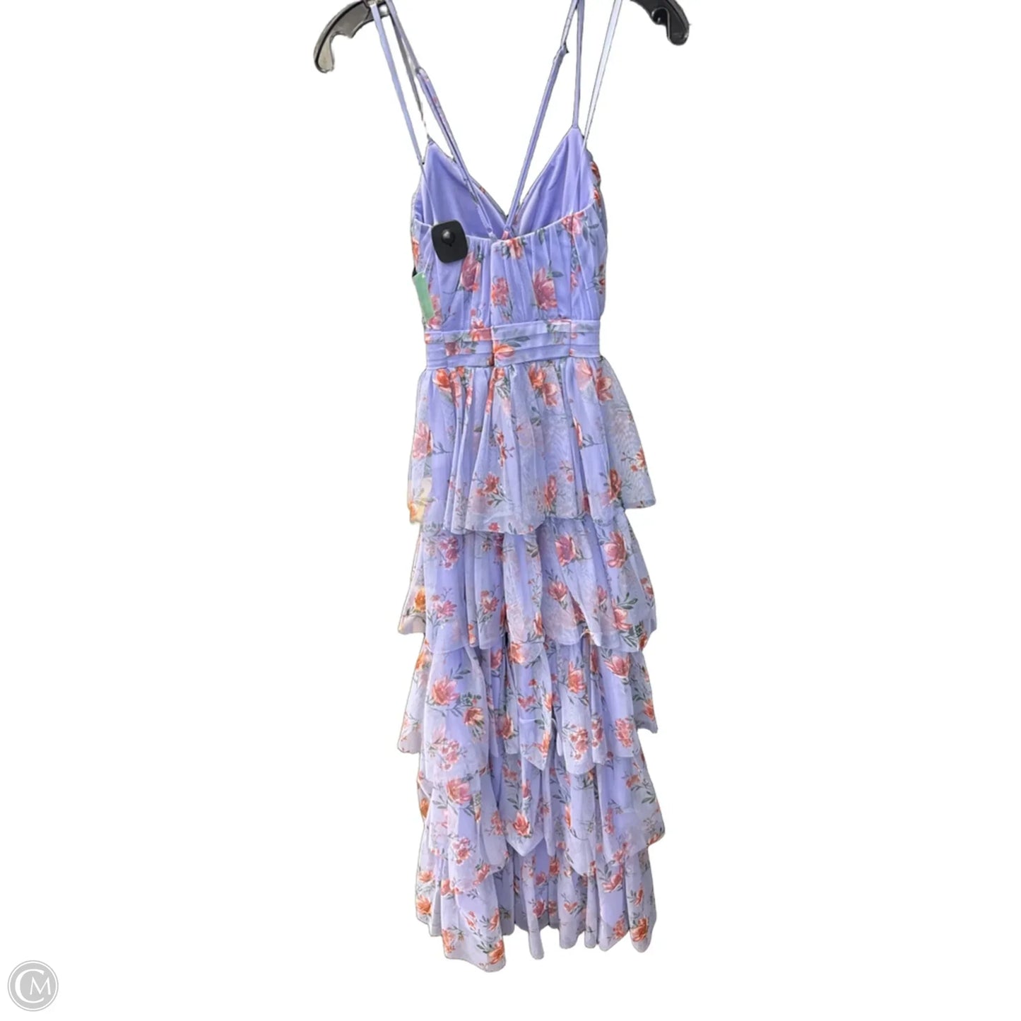 Dress Party Long By City Studio In Purple & Red, Size: S
