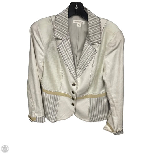 Blazer By Coldwater Creek In Cream, Size: 10