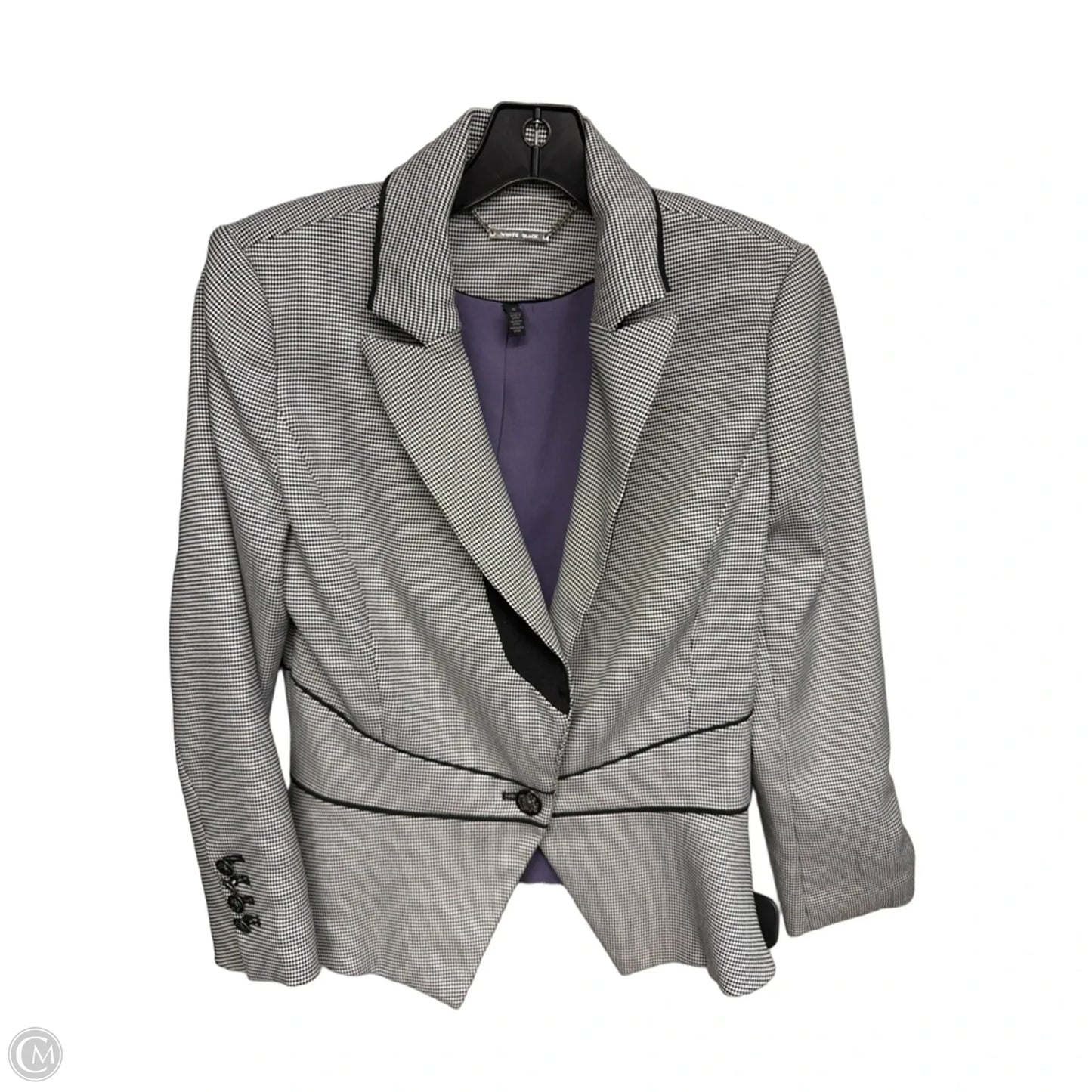 Blazer By White House Black Market In Black & White, Size: 6