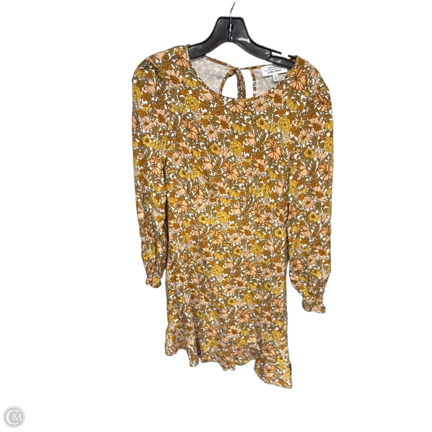 Dress Casual Midi By Clothes Mentor In Orange, Size: 0