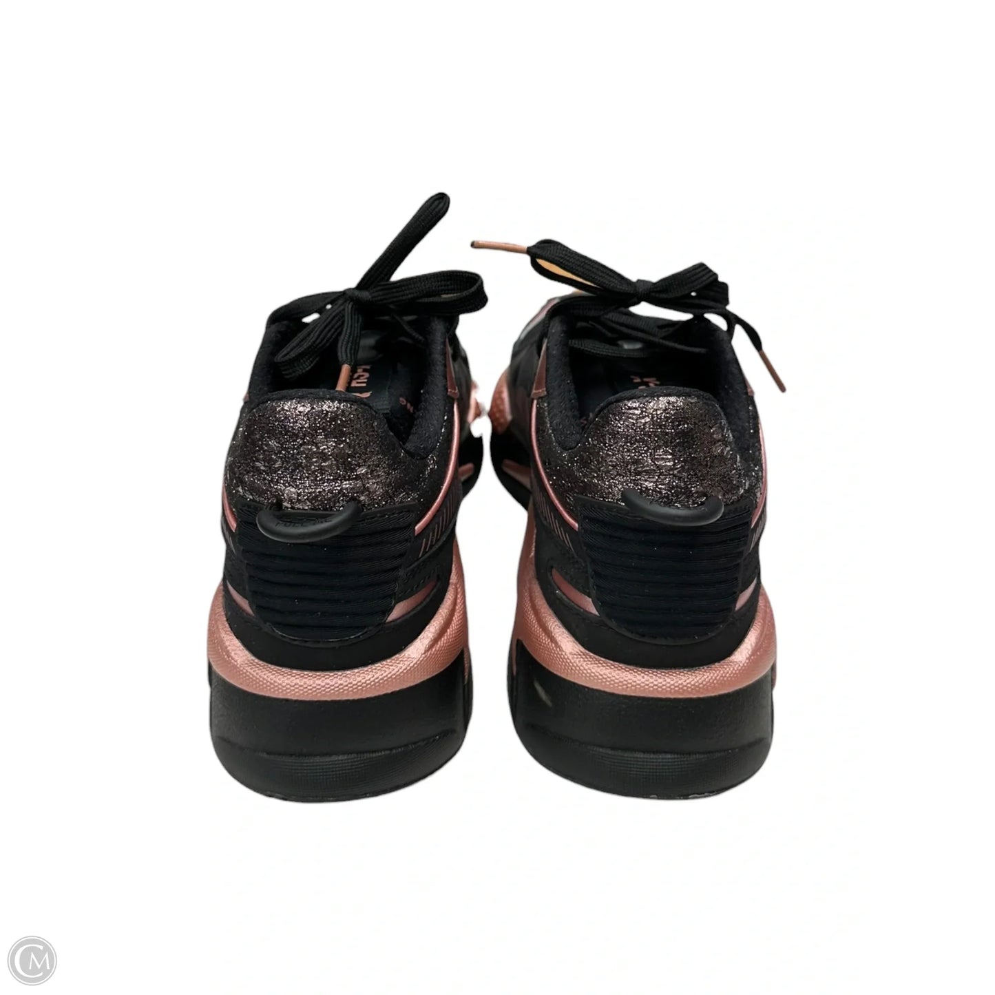 Shoes Athletic By Puma In Black & Pink, Size: 8