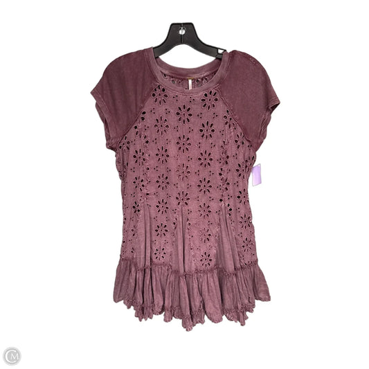 Dress Casual Midi By Free People In Purple, Size: Xs