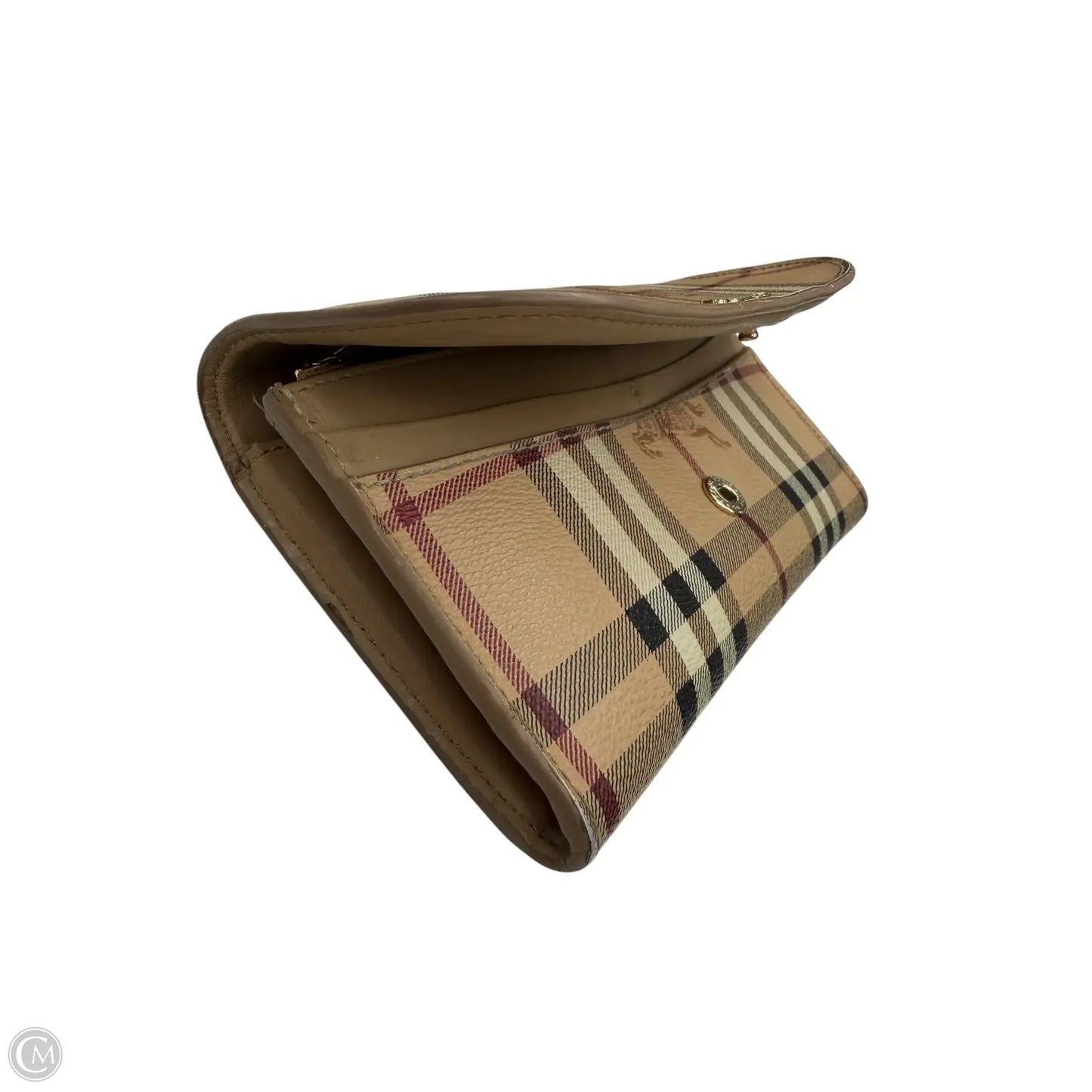 Wallet Luxury Designer By Burberry, Size: Medium