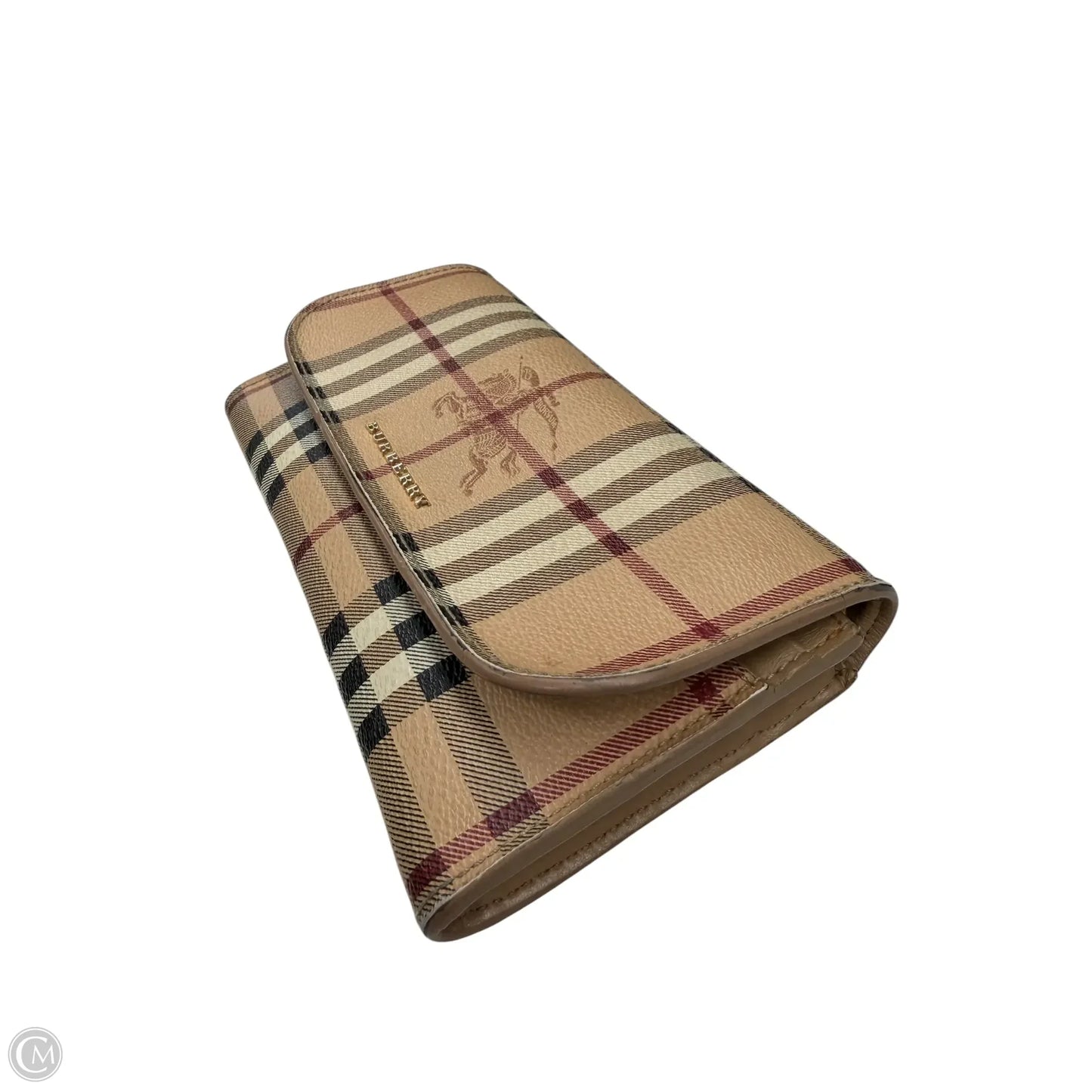 Wallet Luxury Designer By Burberry, Size: Medium