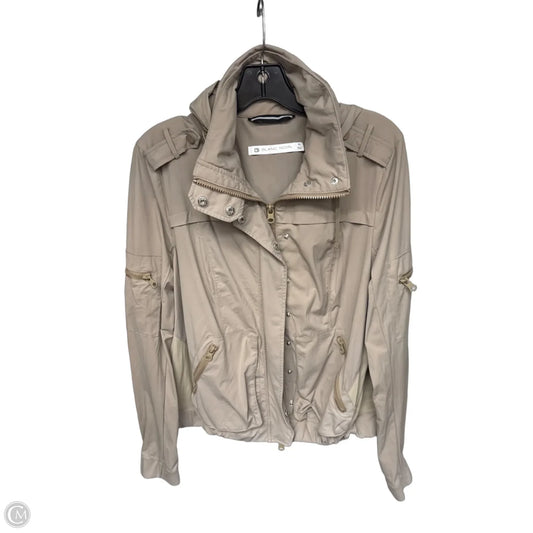 Jacket Windbreaker By Clothes Mentor In Tan, Size: Xl