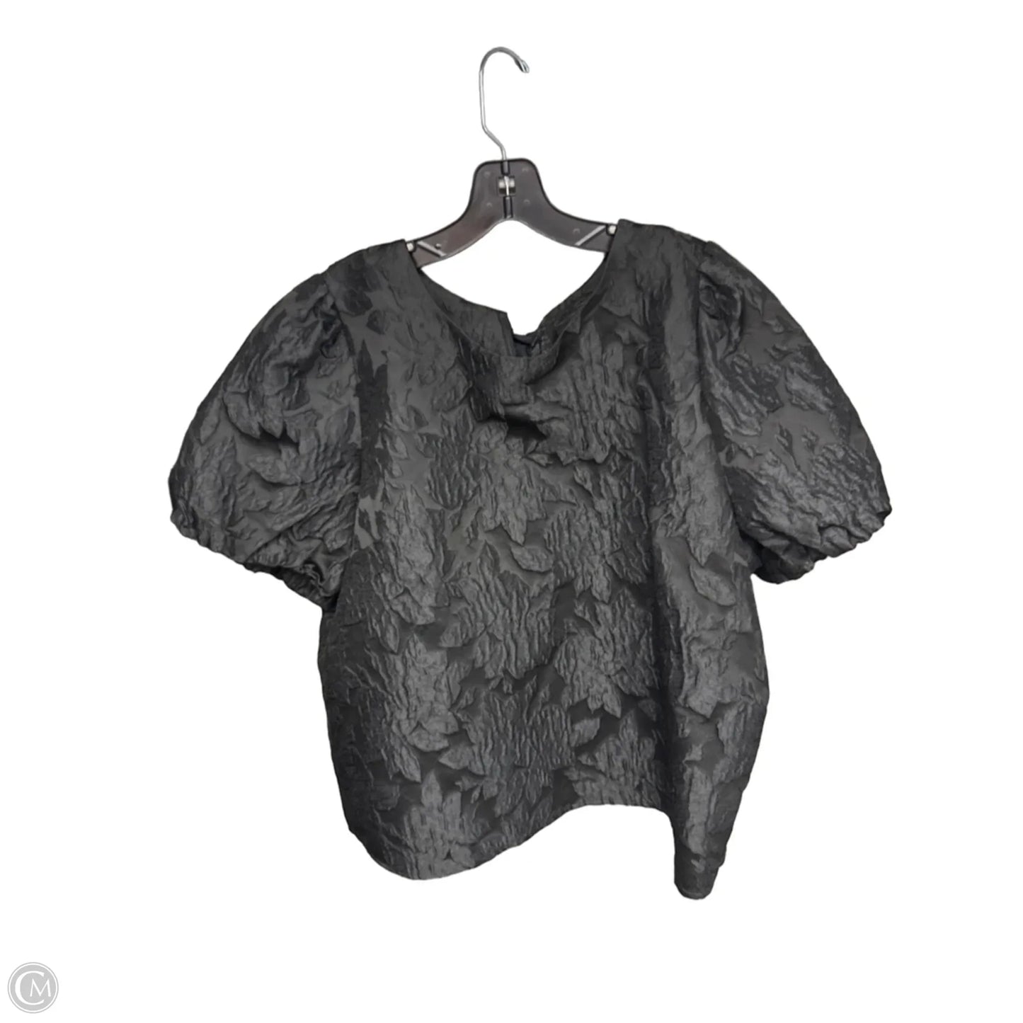 Top Short Sleeve By J. Crew In Black, Size: Xl
