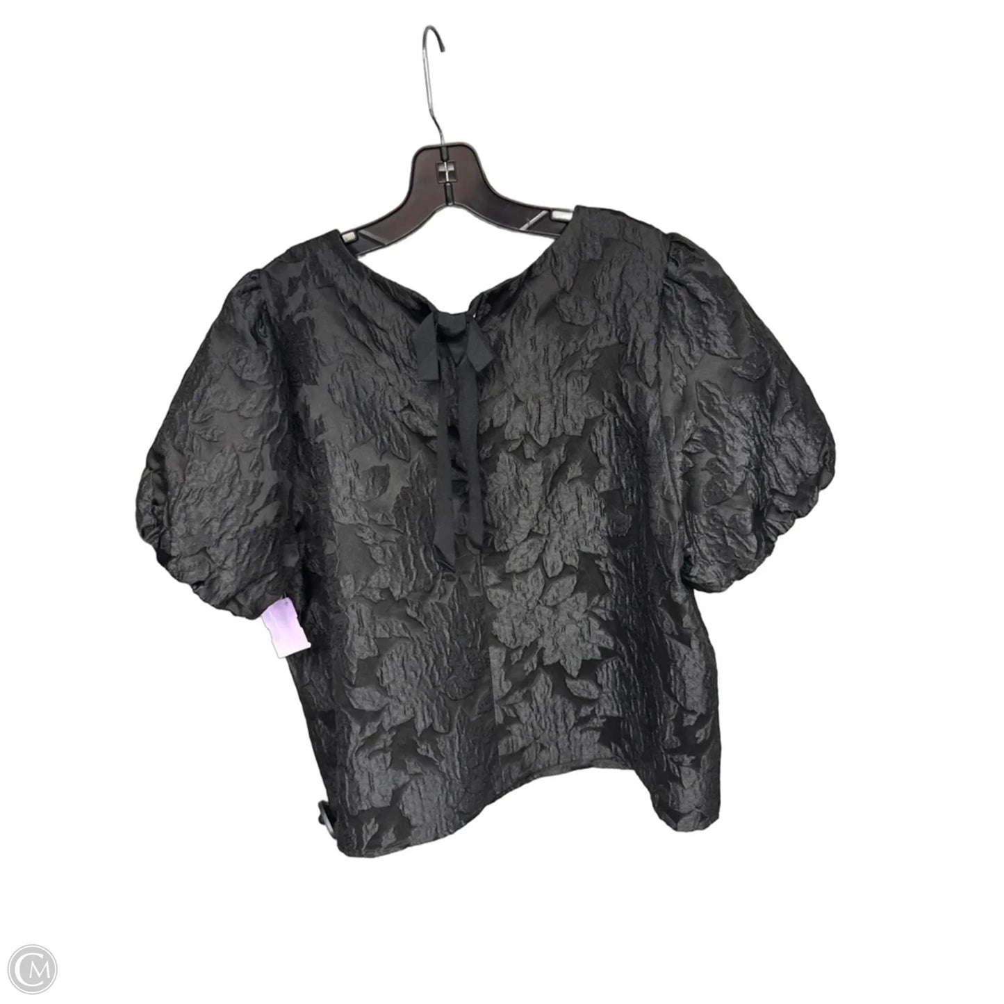 Top Short Sleeve By J. Crew In Black, Size: Xl