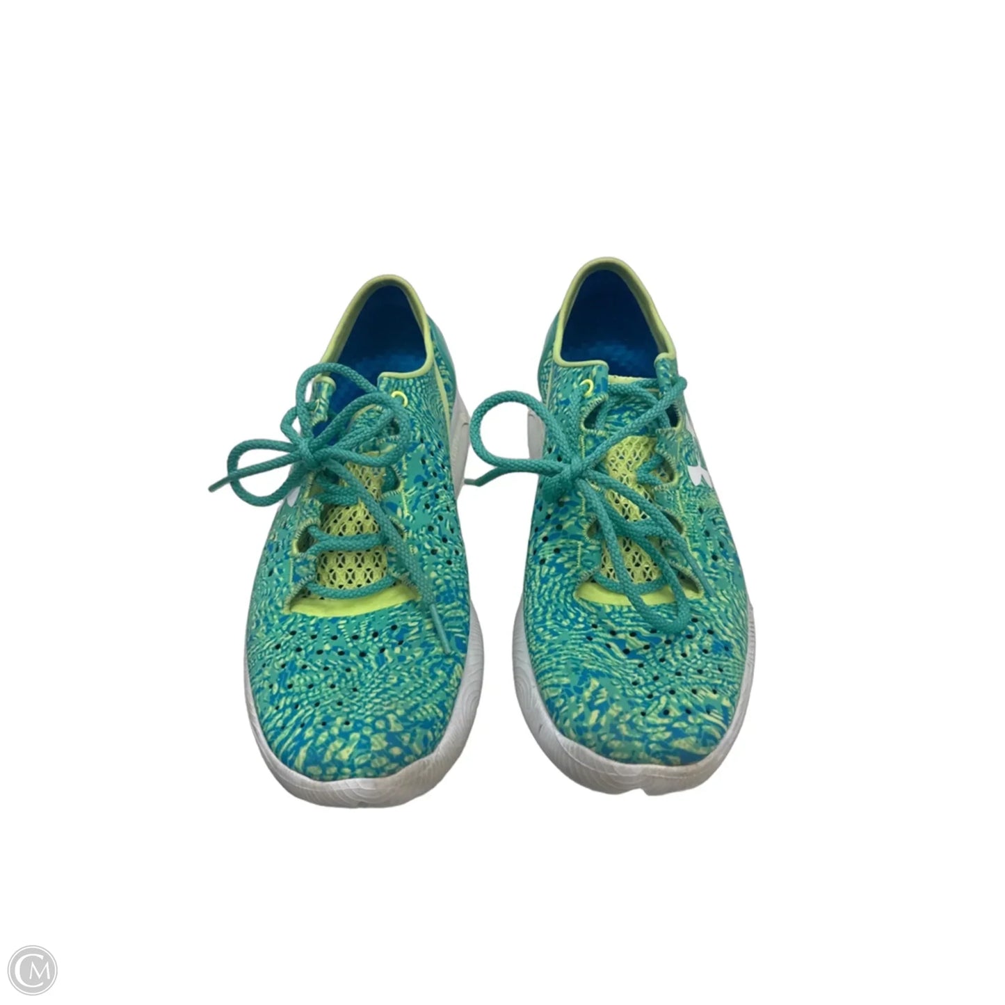 Shoes Athletic By Under Armour In Green, Size: 7.5