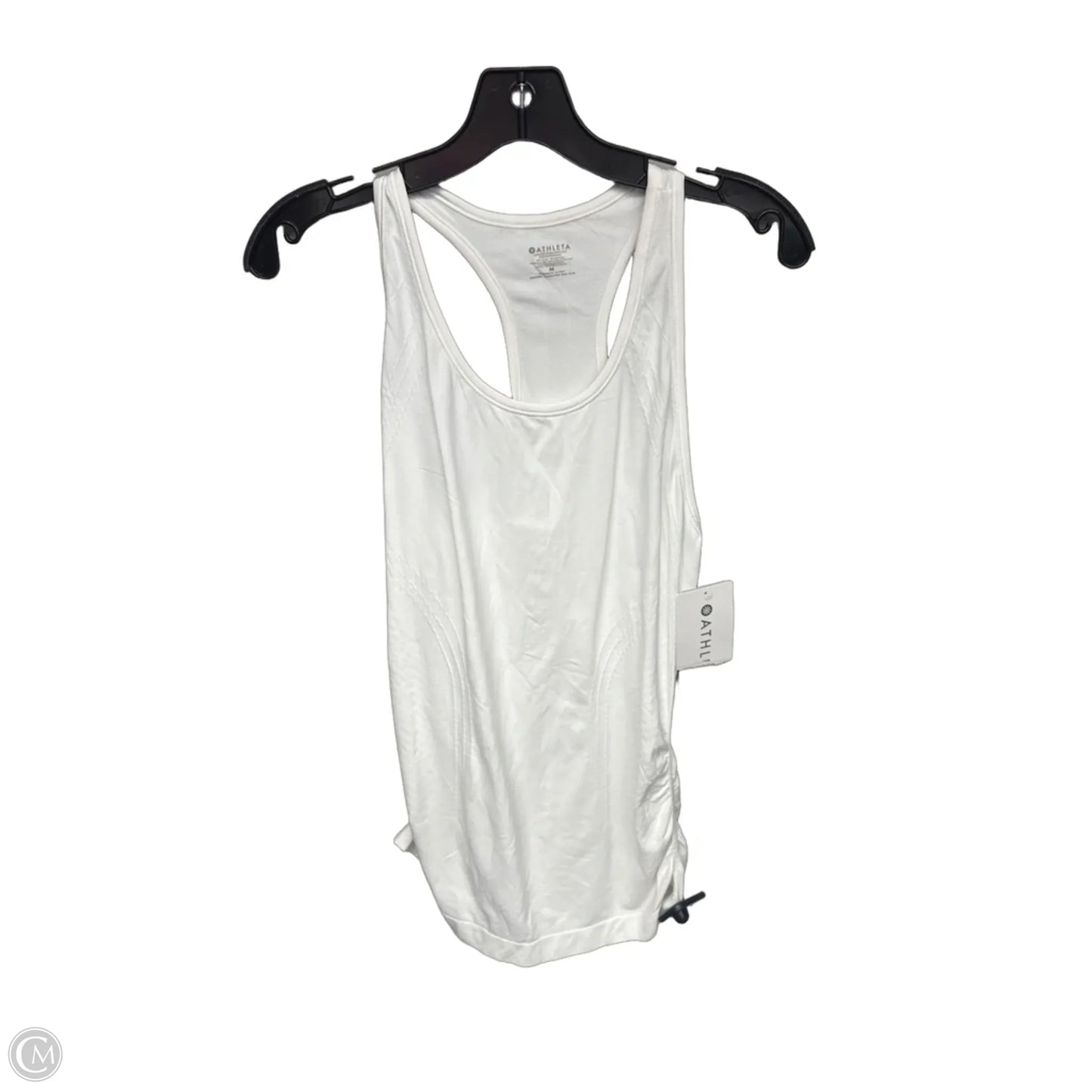 Athletic Tank Top By Athleta In White, Size: M