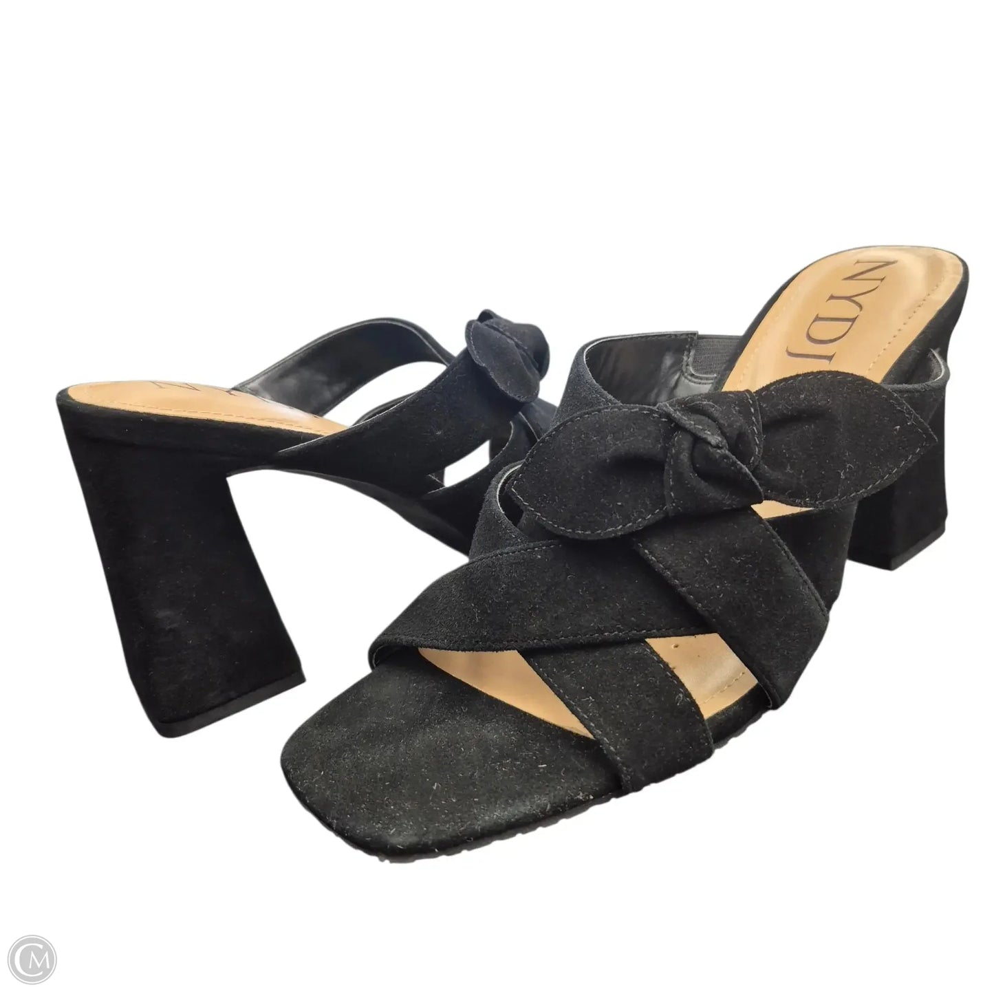 Sandals Heels Block By Not Your Daughters Jeans In Black, Size: 9