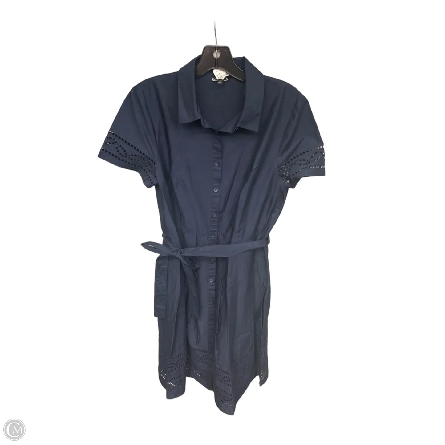 Dress Casual Midi By Talbots In Navy, Size: 12
