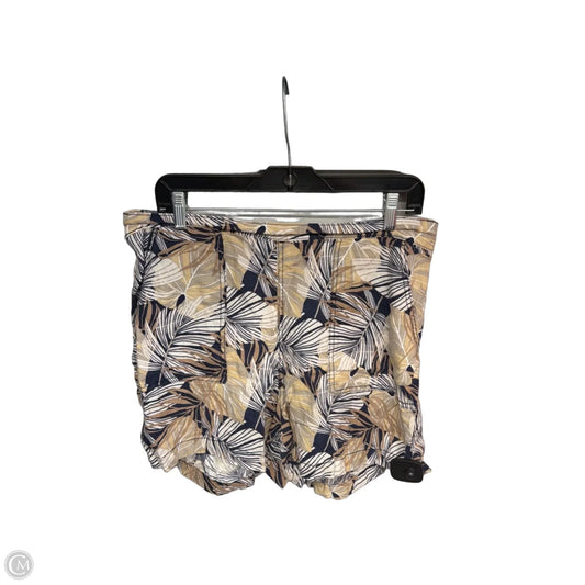 Shorts By C And C In Tropical Print, Size: L
