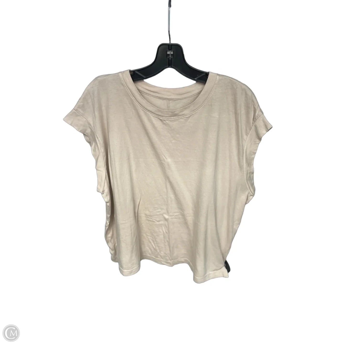 Top Sleeveless By A New Day In Beige, Size: Xxl